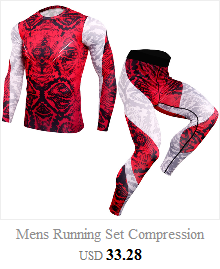 Męskie spodnie rajstopy uciskowe sportowe legginsy 2 w 1 szorty treningowe do biegania Man Sport - Wianko - 5