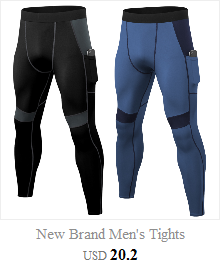 Męskie spodnie rajstopy uciskowe sportowe legginsy 2 w 1 szorty treningowe do biegania Man Sport - Wianko - 6