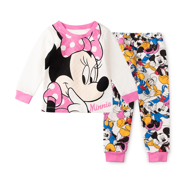 Komplet dziecięcych piżam z kreskówkowym motywem Myszki Miki i Minnie oraz postacią Spidermana - Wianko - 35