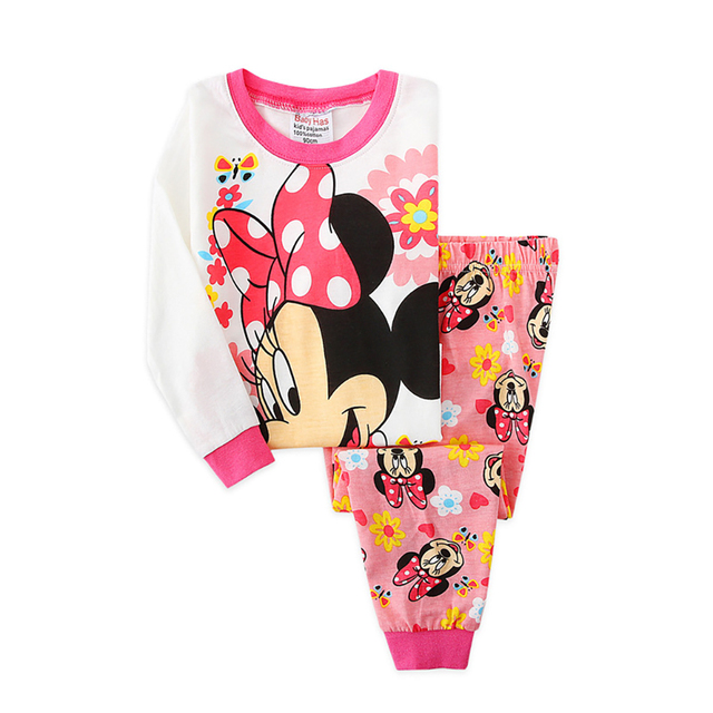 Komplet dziecięcych piżam z kreskówkowym motywem Myszki Miki i Minnie oraz postacią Spidermana - Wianko - 31