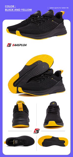 Męskie buty do chodzenia Baasploa 2021: nowoczesny design, oddychający materiał, świetna amortyzacja - Wianko - 9