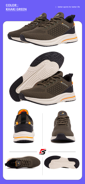 Męskie buty do chodzenia Baasploa 2021: nowoczesny design, oddychający materiał, świetna amortyzacja - Wianko - 13