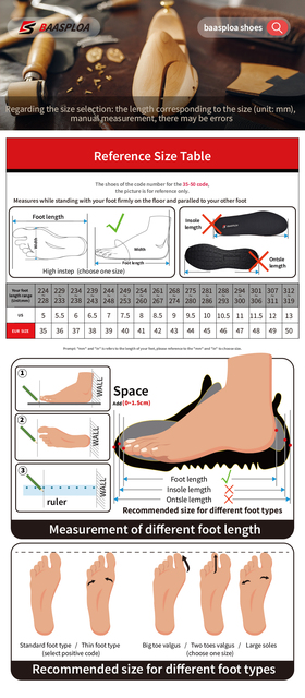 Męskie buty do chodzenia Baasploa 2021: nowoczesny design, oddychający materiał, świetna amortyzacja - Wianko - 2