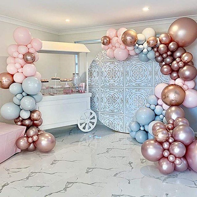 10 sztuk/partii balony lateksowe 12 cali, metalowe chromowane złoto srebro, idealne dekoracje ślubne i urodzinowe dla dorosłych - Wianko - 8