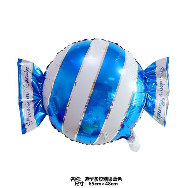 Kolorowe cukierki balony z folii aluminiowej Lollipop urodzinowe dekoracje Baby Shower 1/2/5 sztuk - Wianko - 9
