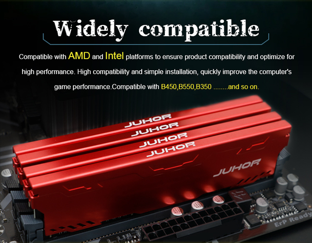Pamięć RAM JUHOR DDR4 8GB/16GB 3000MHz/3200MHz DIMM - Wianko - 3