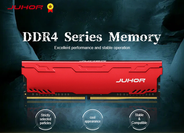 Pamięć RAM JUHOR DDR4 8GB/16GB 3000MHz/3200MHz DIMM - Wianko - 2