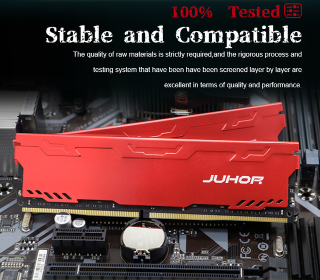 Pamięć RAM JUHOR DDR4 8GB/16GB 3000MHz/3200MHz DIMM - Wianko - 5