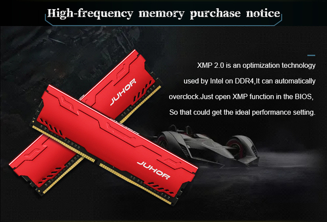 Pamięć RAM JUHOR DDR4 8GB/16GB 3000MHz/3200MHz DIMM - Wianko - 6