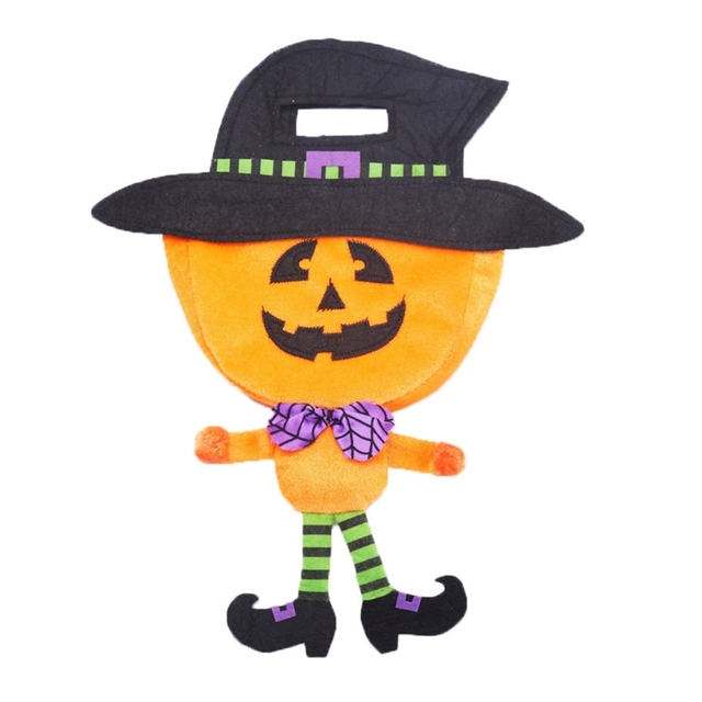 Cukierki Halloween w kształcie uśmiechniętej dyni - torba przenośna dla dzieci - Wianko - 13