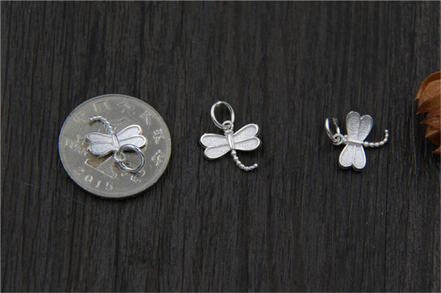 Wisiorki motyl z 100% srebra 925 Emith Fla do bransoletek i naszyjników Vintage - biżuteria DIY - Wianko - 3