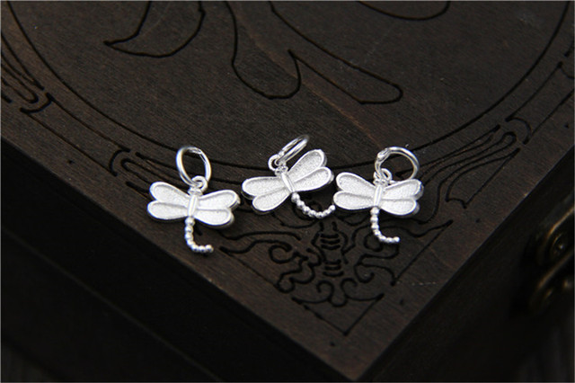 Wisiorki motyl z 100% srebra 925 Emith Fla do bransoletek i naszyjników Vintage - biżuteria DIY - Wianko - 5