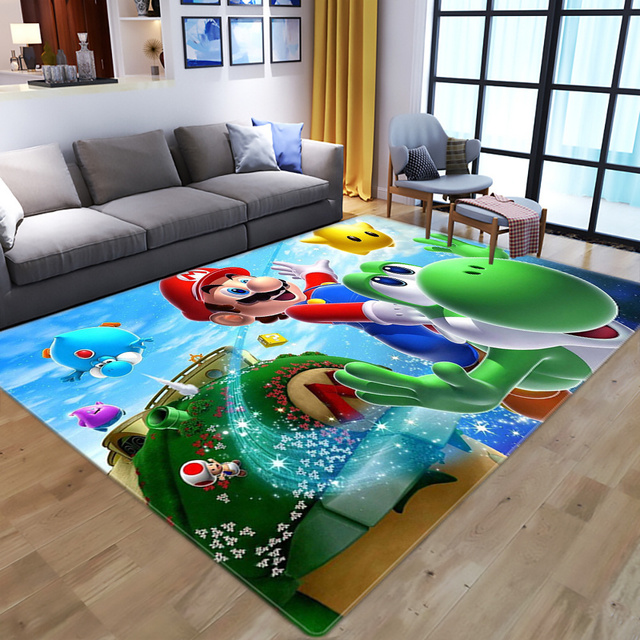 Santoro Gorjuss - duży dywan z motywem Anime do salonu, sypialni, pokoju dziecięcego - mata podłogowa dla dzieci - Wianko - 4