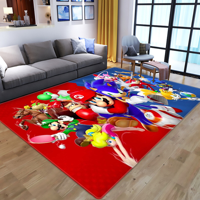Santoro Gorjuss - duży dywan z motywem Anime do salonu, sypialni, pokoju dziecięcego - mata podłogowa dla dzieci - Wianko - 5