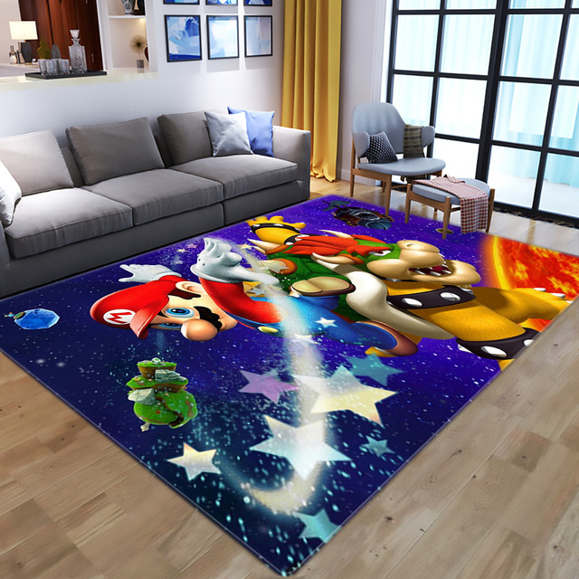 Santoro Gorjuss - duży dywan z motywem Anime do salonu, sypialni, pokoju dziecięcego - mata podłogowa dla dzieci - Wianko - 7