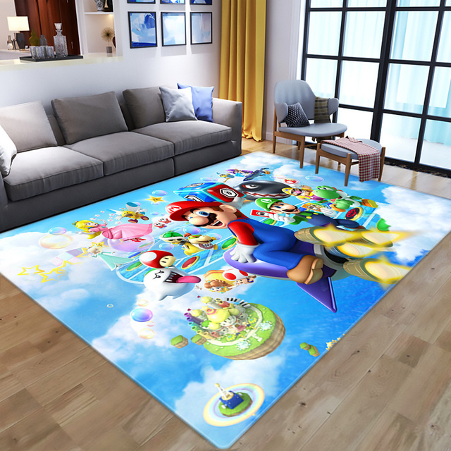Santoro Gorjuss - duży dywan z motywem Anime do salonu, sypialni, pokoju dziecięcego - mata podłogowa dla dzieci - Wianko - 8