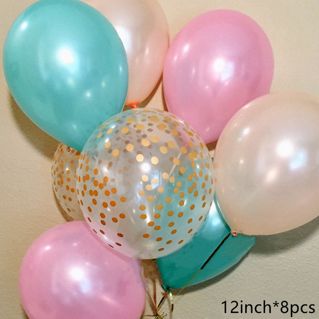 Zestaw 12 cali złoty fali elementarnej dot, przezroczyste balony lateksowe różowego złota - dekoracje ślubne, urodzinowe, Baby Shower - Wianko - 9