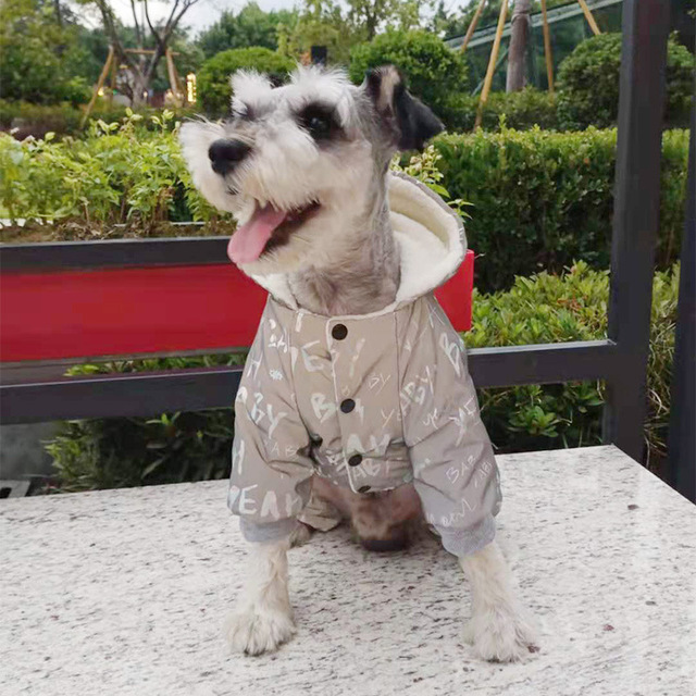 Zimowy płaszcz dla psa z odblaskową podszewką - rozmiary małe, średnie, duże - Wianko - 17