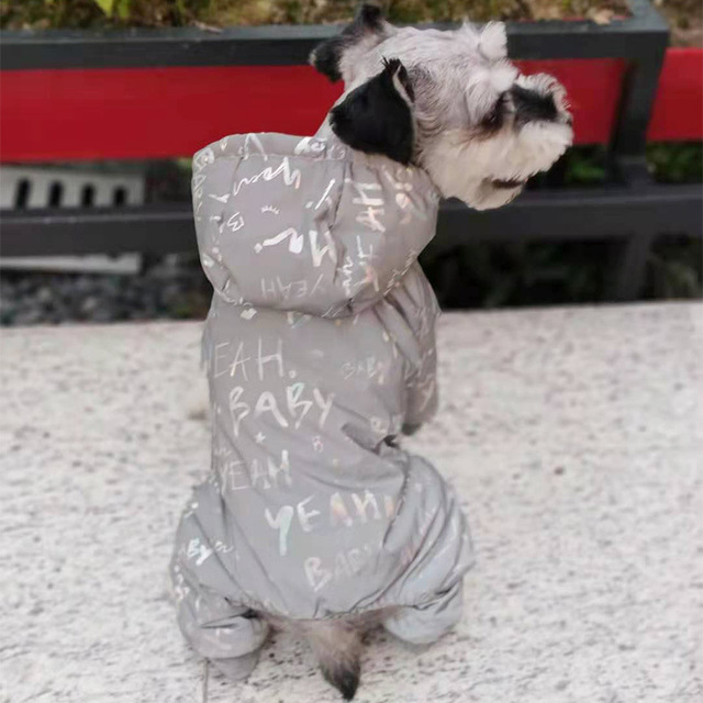 Zimowy płaszcz dla psa z odblaskową podszewką - rozmiary małe, średnie, duże - Wianko - 20