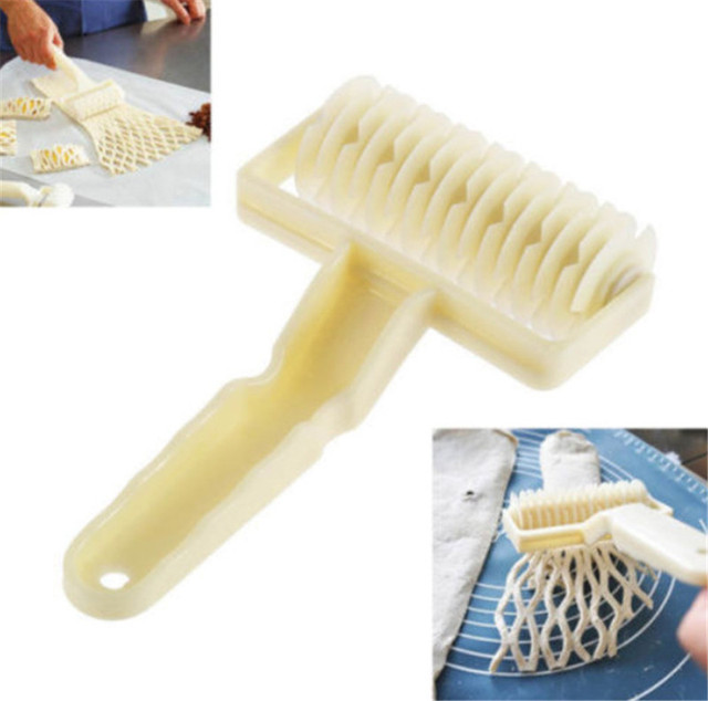 Wykrawacz do ciasta plastikowa siatka noże cracker plastry pieczenie ciast D2D Pizzamaster - Wianko - 2