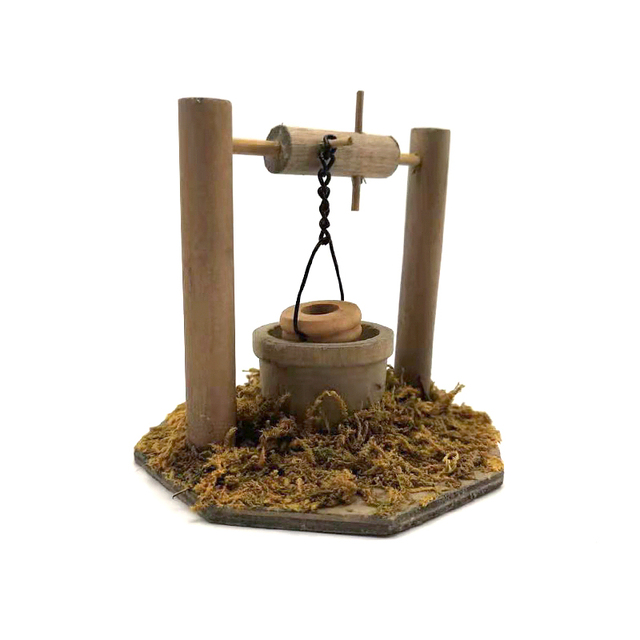 Domek dla lalek miniaturowy na kółkach, model sceny OG011A/B - Wianko - 7