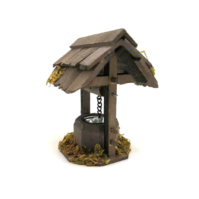 Domek dla lalek miniaturowy na kółkach, model sceny OG011A/B - Wianko - 3