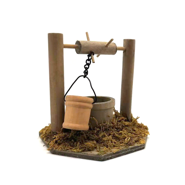 Domek dla lalek miniaturowy na kółkach, model sceny OG011A/B - Wianko - 9