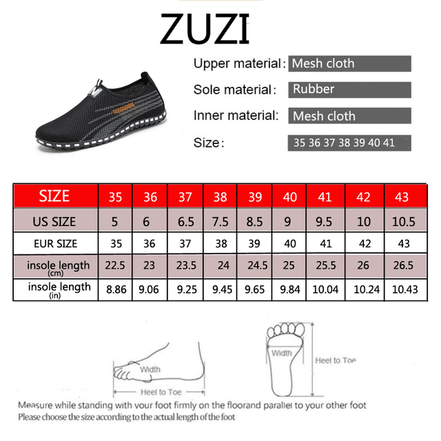 Męskie buty sneakers ZUZI 2021 - wysoka jakość, modny design, oddychająca siatka, idealne na wiosnę i lato - Wianko - 1