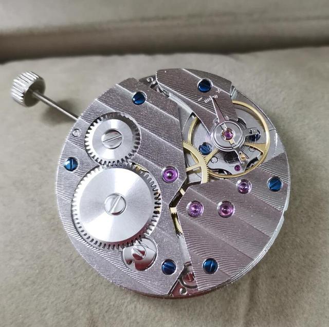 Mechaniczny azjatycki zegarek ręcznie nakręcany 6497 JX04A z 17 klejnotami - Wianko - 2