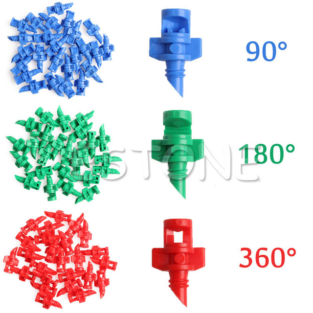 Dysza opryskiwacza Jet Mister klonowanie maszyny hydroponiczne 25 sztuk - 90/180/360 stopni - Wianko - 4