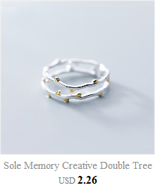 Pierścień Mini ślimak serce cyrkon z pamięcią Sole Memory, wykonany ze sterlingowego srebra 925, dopasowywany do rozmiaru SRI933 - Wianko - 4