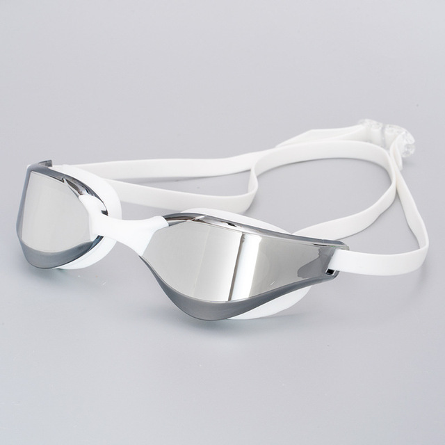 Okulary pływackie silikonowe, wodoodporne, przeciwmgielne dla dorosłych - Wianko - 9