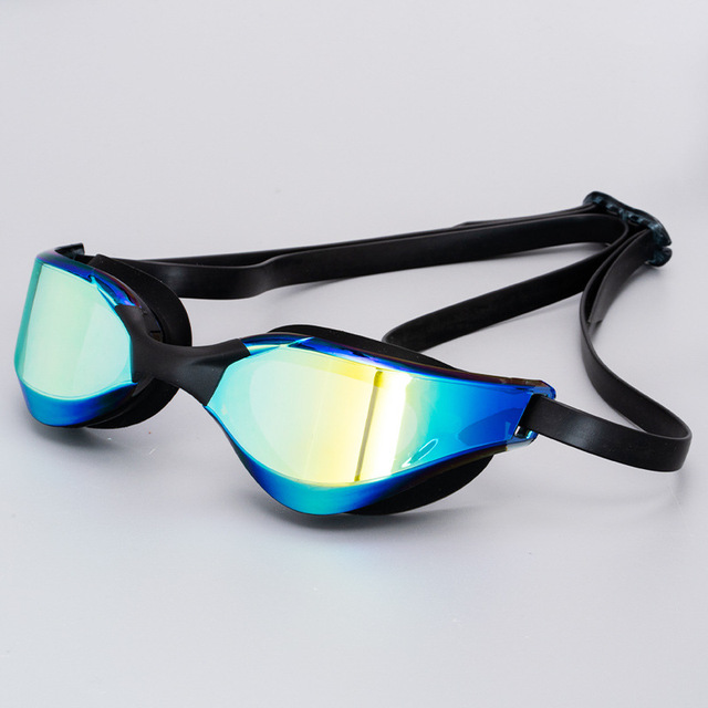Okulary pływackie silikonowe, wodoodporne, przeciwmgielne dla dorosłych - Wianko - 8