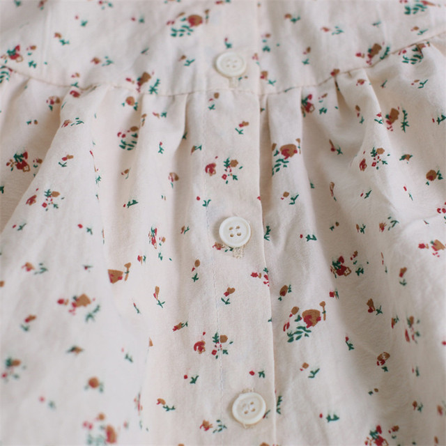 Słodka, bawełniana koszula dla dziewczynek z długim rękawem – idealna na wiosnę i jesień - Wianko - 8