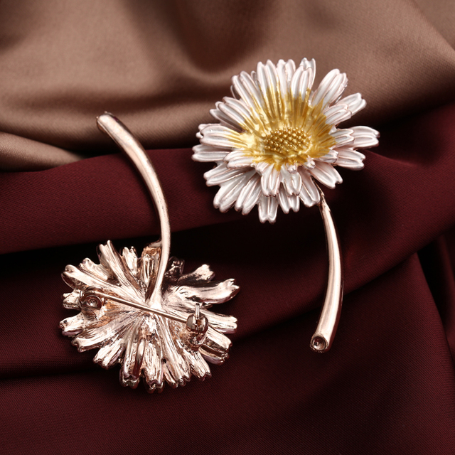 Vintage broszka z kryształowym motylem i kwiatową ozdobą, perłowe detale, elegancki dodatek do płaszcza - Wianko - 29