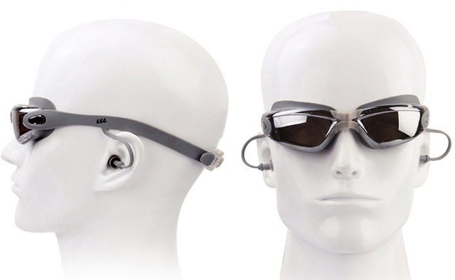Okulary pływackie wodoodporne Anti-fog z zatyczkami do uszu dla mężczyzn i kobiet - Wianko - 21