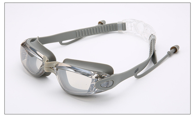 Okulary pływackie wodoodporne Anti-fog z zatyczkami do uszu dla mężczyzn i kobiet - Wianko - 20