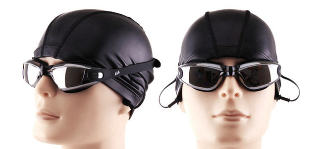Okulary pływackie wodoodporne Anti-fog z zatyczkami do uszu dla mężczyzn i kobiet - Wianko - 12