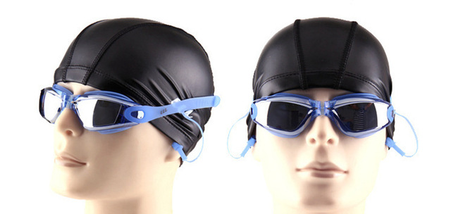 Okulary pływackie wodoodporne Anti-fog z zatyczkami do uszu dla mężczyzn i kobiet - Wianko - 15