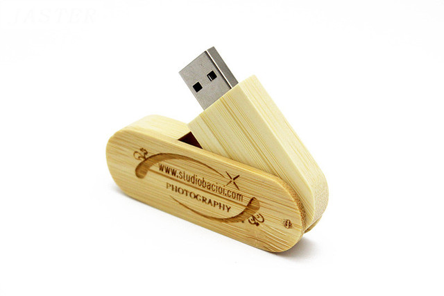 JASTER USB 3.0 - drewniane przenośne pamięci USB (4GB-64GB) z darmowym LOGO - Wianko - 16