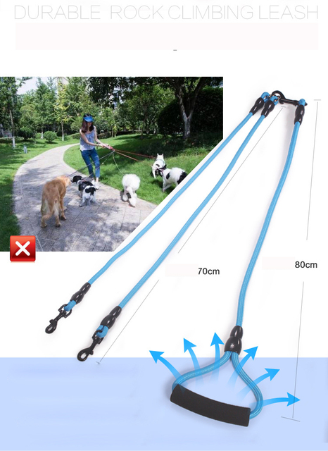 Smycz dla psa na zewnątrz YourKith z odpinanym kapturem i długą linią - bezpieczne szkolenie i spacery dla zwierząt - Wianko - 6
