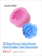 Silikonowe formy do dekorowania ciast 3D Sugarcraft Rose Flower - Wianko - 14