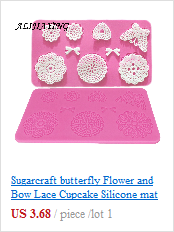 Silikonowe formy do dekorowania ciast 3D Sugarcraft Rose Flower - Wianko - 33