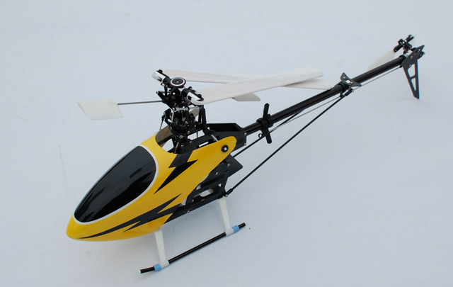 Rama RC remote 6ch 3D Helicopter 250 SE V2 z włókna węglowego, metalowa głowica i ogon do wyrównania trex tarot heli XFX w/baldachim ostrza - Wianko - 1
