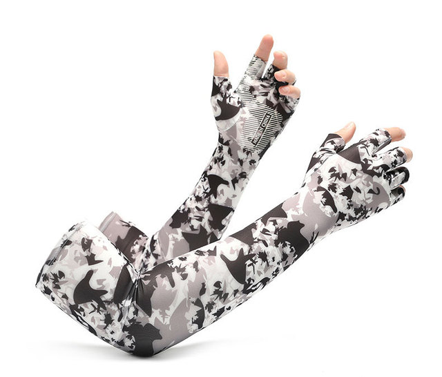 Rękawice kompresyjne do biegania i sportów zimowych - ochrona UV, ciepłe, elastyczne - Wianko - 15