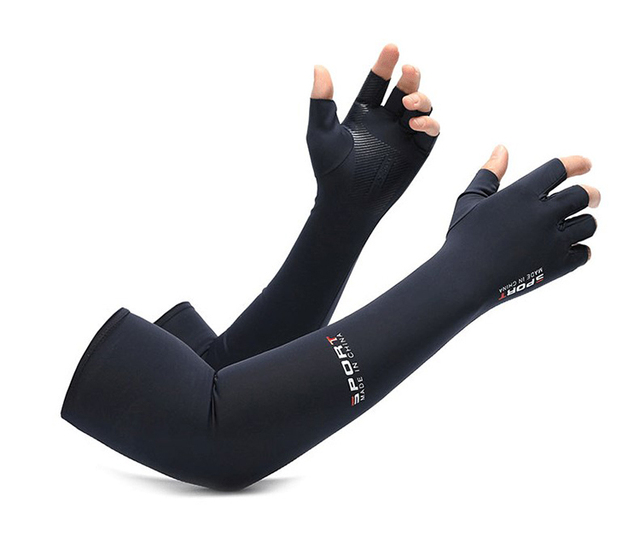 Rękawice kompresyjne do biegania i sportów zimowych - ochrona UV, ciepłe, elastyczne - Wianko - 18