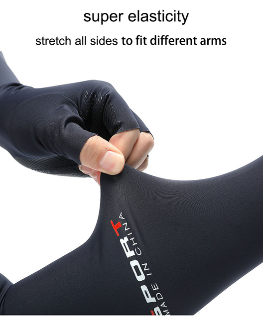 Rękawice kompresyjne do biegania i sportów zimowych - ochrona UV, ciepłe, elastyczne - Wianko - 6