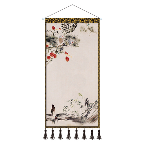Plakat drewno przewiń - chiński krajobraz, dekoracja domu - Wianko - 18