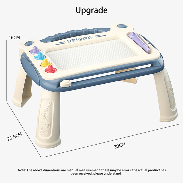 Montessori Tablet graficzny z magnesami - kreatywna zabawka do rysowania dla dzieci w wieku 2-4 lata - Wianko - 9