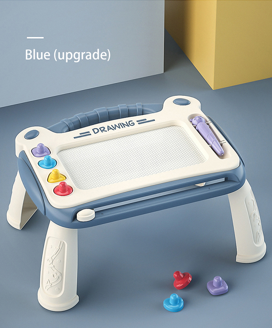 Montessori Tablet graficzny z magnesami - kreatywna zabawka do rysowania dla dzieci w wieku 2-4 lata - Wianko - 8